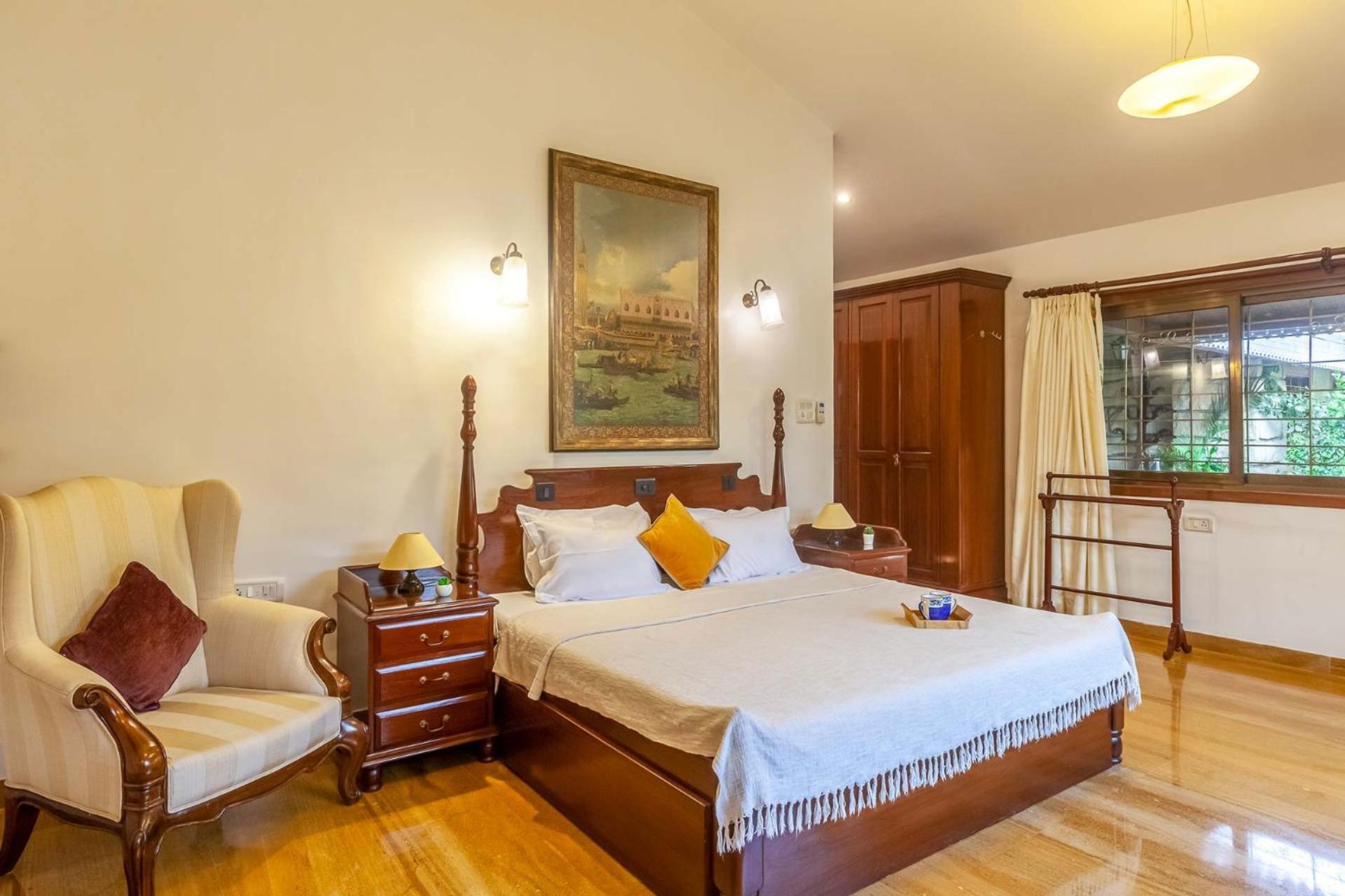 Stayvista's Casa Palmera: Pet-Friendly Villa with Pool and Games Alibag Exterior photo
